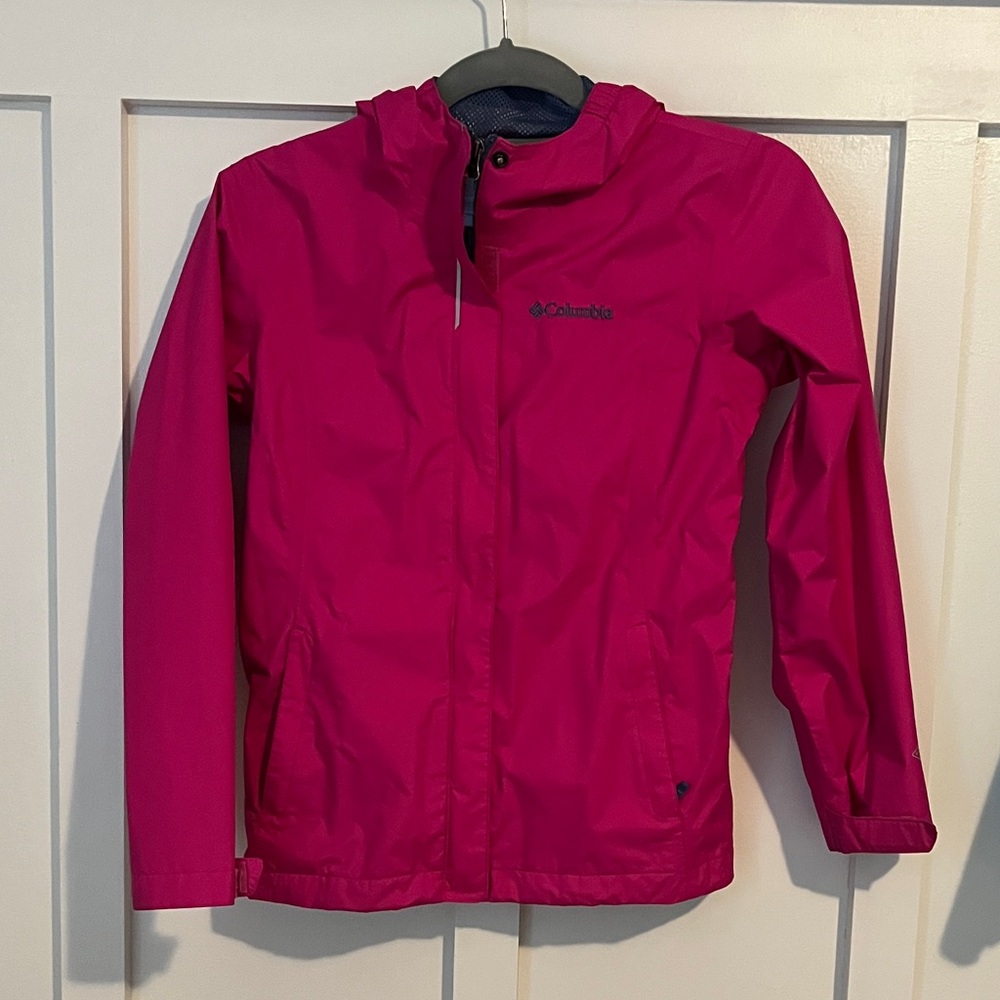 Columbia Fuchsia Waterproof Jacket